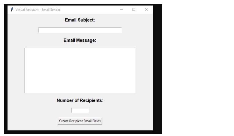 Mass Email Assistant